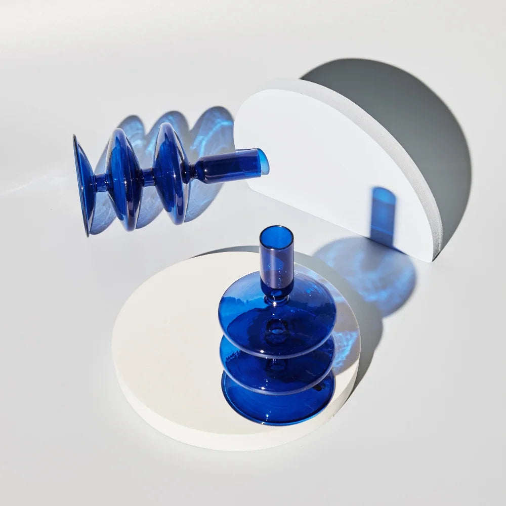 Bella Glass Candle Holders
