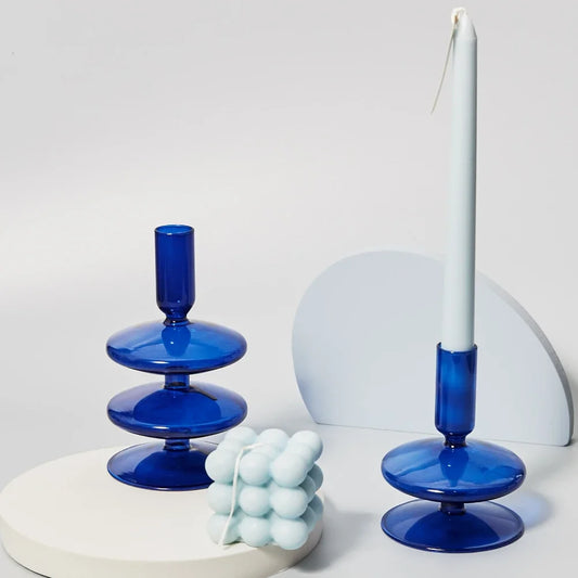 Bella Glass Candle Holders